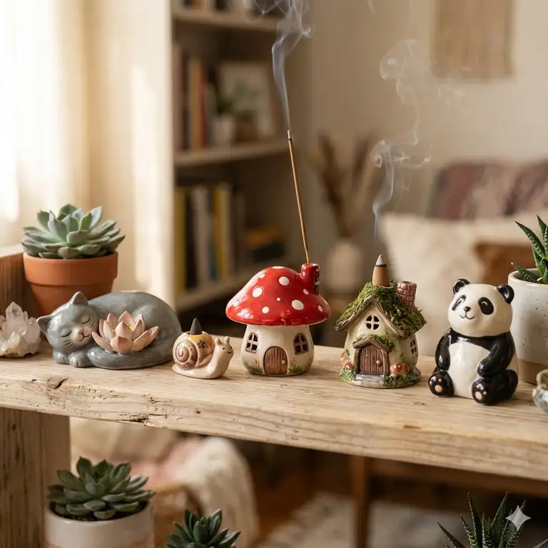 7 Best Cute Incense Burners of 2026: Boost Your Home’s Cozy Vibe!